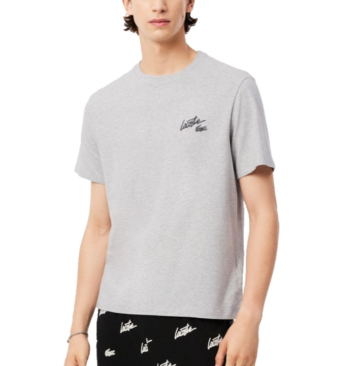 Lacoste Mens Gray Pajama T Shirt gray X SMALL 3690₽
