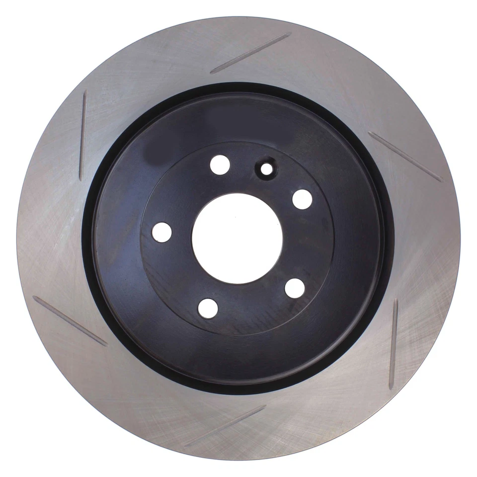 For Ford Police Interceptor Utility 13-19 Brake Rotor Sport Slotted 1-Piece Rear Foto 3 de 4