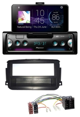 Pioneer USB MP3 Bluetooth DAB Autoradio für Smart ForTwo (451, ab 2010) - Bild 1 von 4