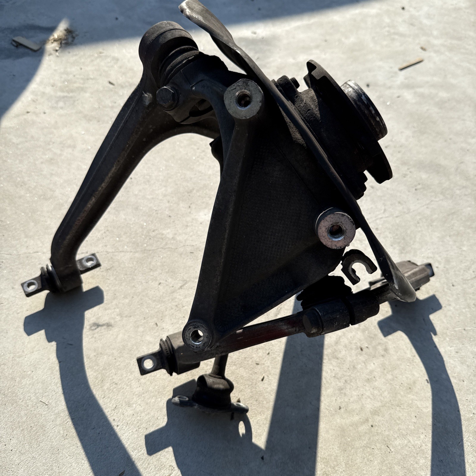 2017 Audi R8 AWD RH Rear Knuckle Suspension Assembly Lower Upper Control Arm