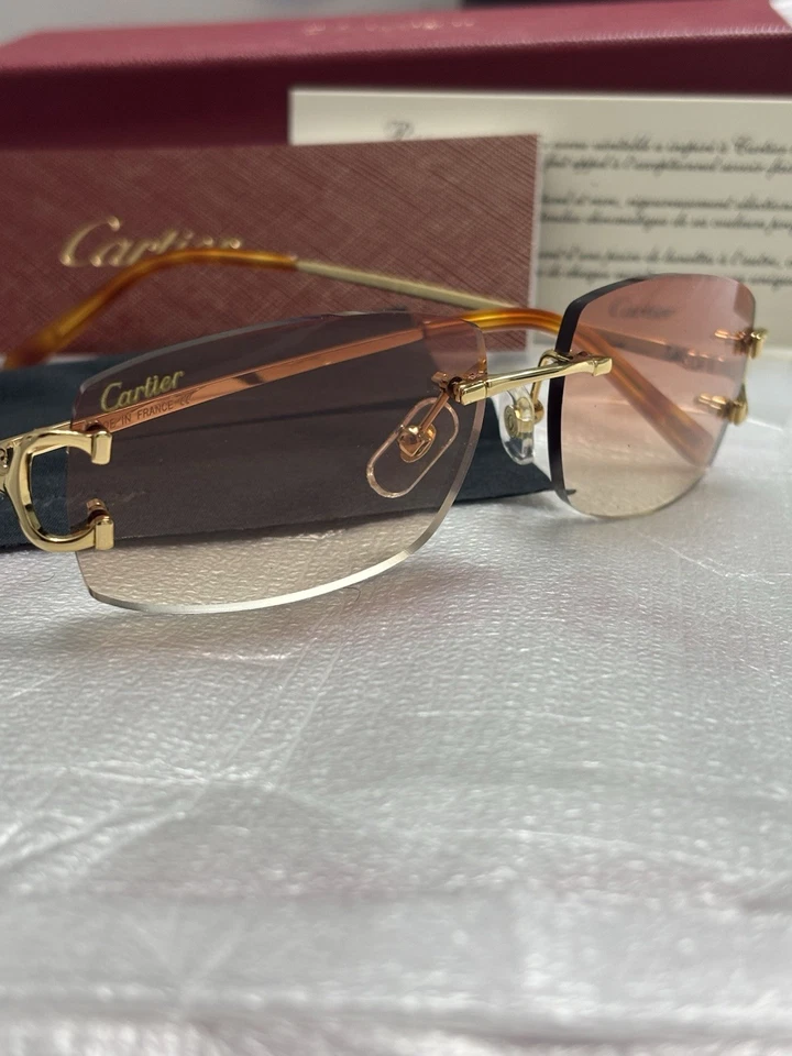 Cartier Big C oro rosa (CT00920) con caja y accesorios Foto 4 de 4