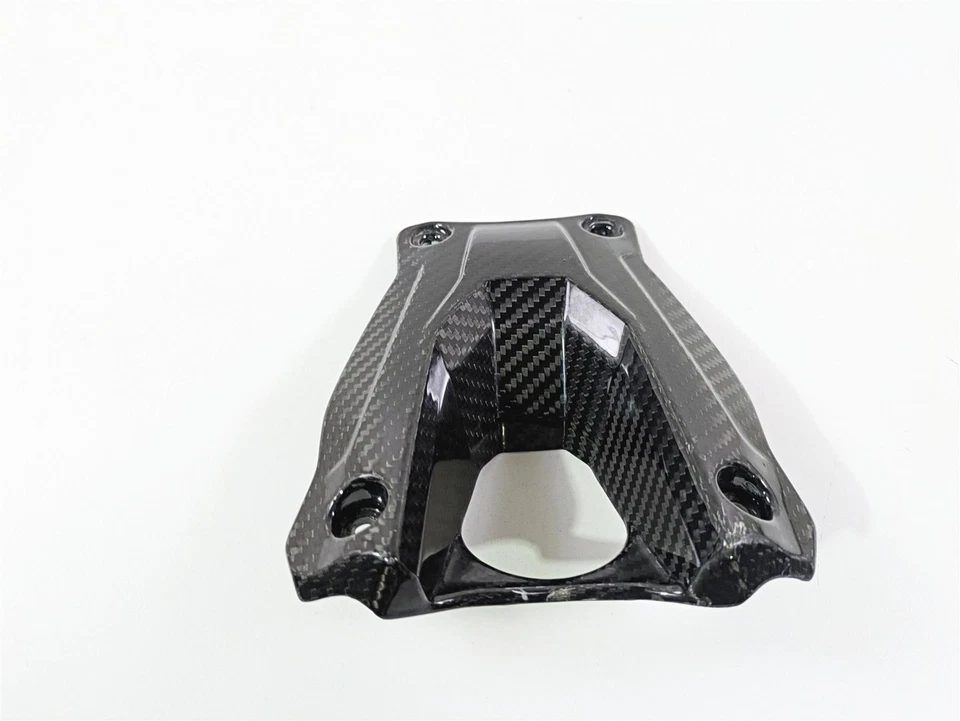 2010 Ducati Streetfighter 1098 S Z4 Fuel Tank Ignition Switch Cover Fiber - Image 3 of 4