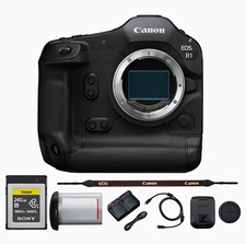 Canon EOS R1 Mirrorless Camera Body 24MP Touc...