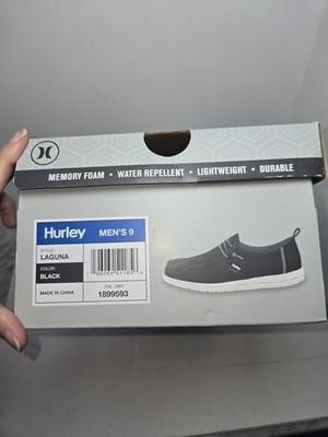 Mens Hurley Black Laguna Size 9 BNIB