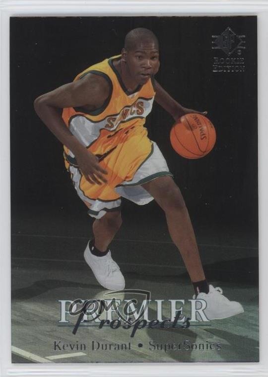 2007 SP Rookie Edition Premier Prospects 1994-95 Design Kevin Durant #151 RC e9p
