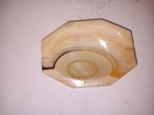 Vintage Onyx Marble  Ashtray Mid Century Modern Trinket Dish Hexagon — photo 4