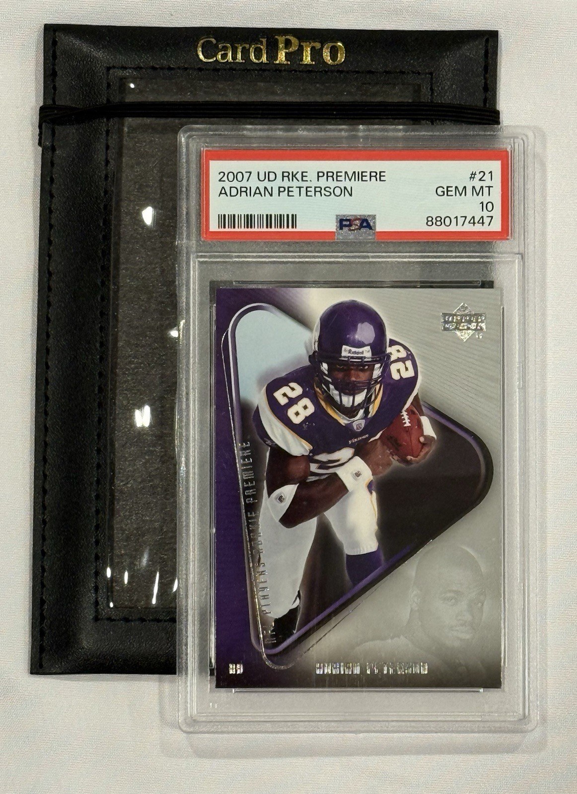 Adrian Peterson Upper Deck Rookie Premiere #21 Base
