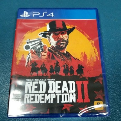 New Sealed Red Dead Redemption II PS4 Playstation 4 Rockstar 
