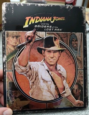 Indiana Jones and the Raiders of the Lost Ark Blu-ray Steelbook Harrison Ford 
