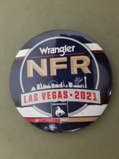 New Wrangler Pro Rodeo NFR Pin Button.
