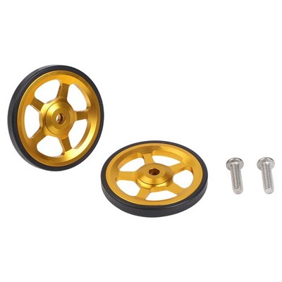 60mm Folding Bike Replacement Wheels for Brompton and For 3Sixty with Screws