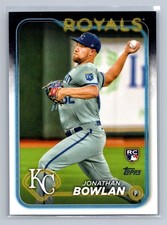 2024 Topps #399 Jonathan Bowlan Royal Blue