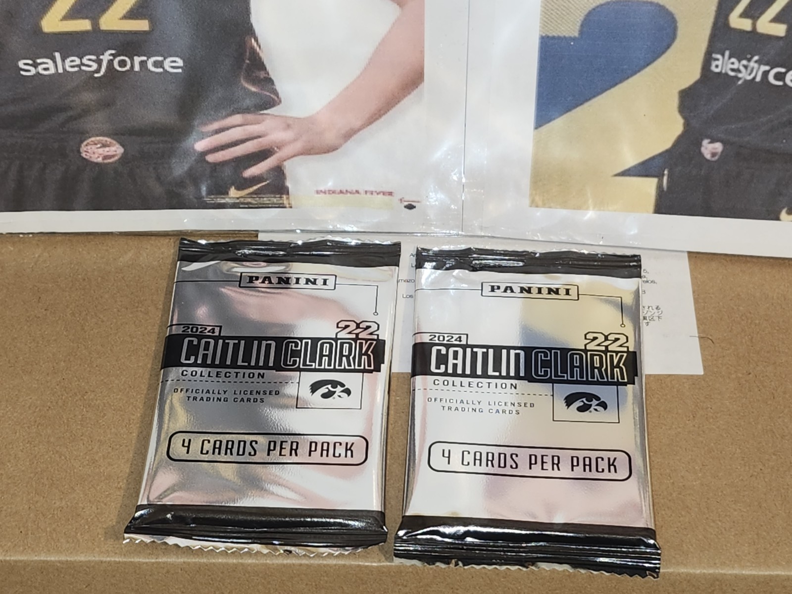 2024 Caitlin Clark Collection Two (2) Sealed Packs ~ Autograph??? ~ [8 Cards] view 4