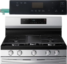 Upgraded DG96-00850E Range Membrane Switch Touchpad Control Panel Black