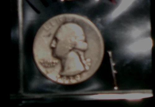 1939-D SILVER WASHINGTON HEAD QUARTER - GRADES - "GOOD"