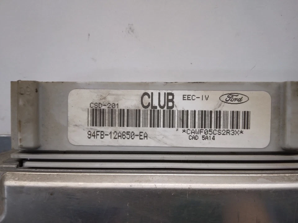 94FB12A650EA CENTRALINA MOTORE / 4683133 PER FORD FIESTA III GFJ 1.3 CAT - Immagine 3 di 4