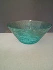 Vintage MCM Anchor Hocking Soreno 11.5" Large Turquoise Bowl