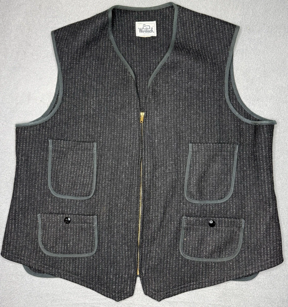 Vintage Woolrich Vest In Men's Coats & Jackets for sale | eBay