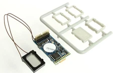 ESU 58412 LokSound 5 DCC/MM/SX/M4 "Blank Decoder", PluX22 NEM658, 1.5A, Sound 3W