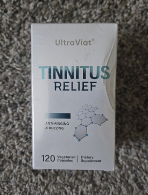 Tinnitus Relief Supplement 120 Capsules Anti Ringing & Buzzing
