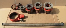 Ridgid 12-R & 00-R Pipe Threader Die Head Set 1/2", 1", 1 1/4", 1 1/2"