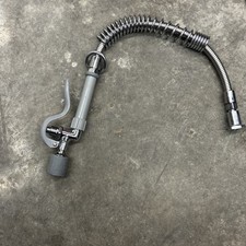 Commercial Sink Sprayer Valve with 22  Flexible Stainless Steel Pre Rinse Hose
