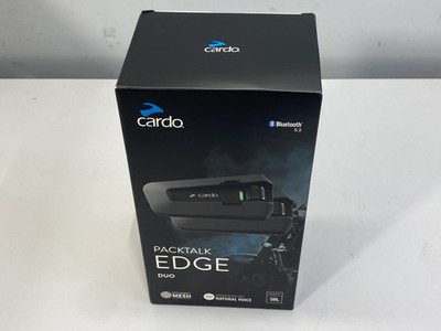 Cardo Packtalk Edge Duo Bluetooth Headset - Black DUAL HEADSET PACK