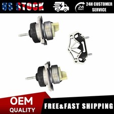 For 18-2019 Ford Mustang 2.3l Auto Engine Transmission Mount Kit 3pcs
