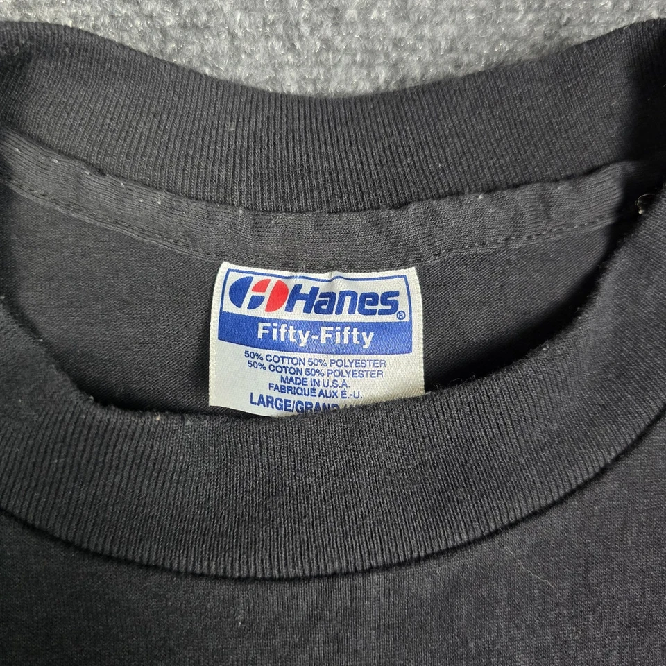 Vintage Commandos T-Shirt Mens Large Do As You're Told Military Skull Sword USAF - Image 3 of 4