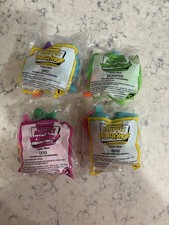 4 1995 Mcdonalds Jim Henson Muppet Workshop Toys lot-  1, 2, 3 Dog Bird Monster