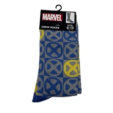 MARVEL Crew Socks Uni-Sex Adult Size 9-13 NEW
