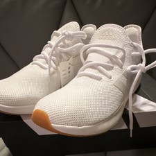 adidas Cloudfoam Pure SPW White Gum Women's Knit Sneakers Comfort II0043