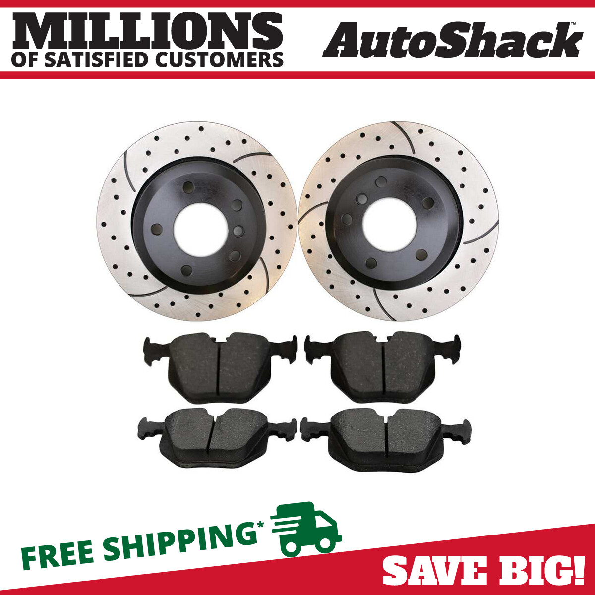 EBC USR Blackdash Sport Slotted Front Rotors | 11-16 BMW 528i/528 xDrive (F10) main image 0