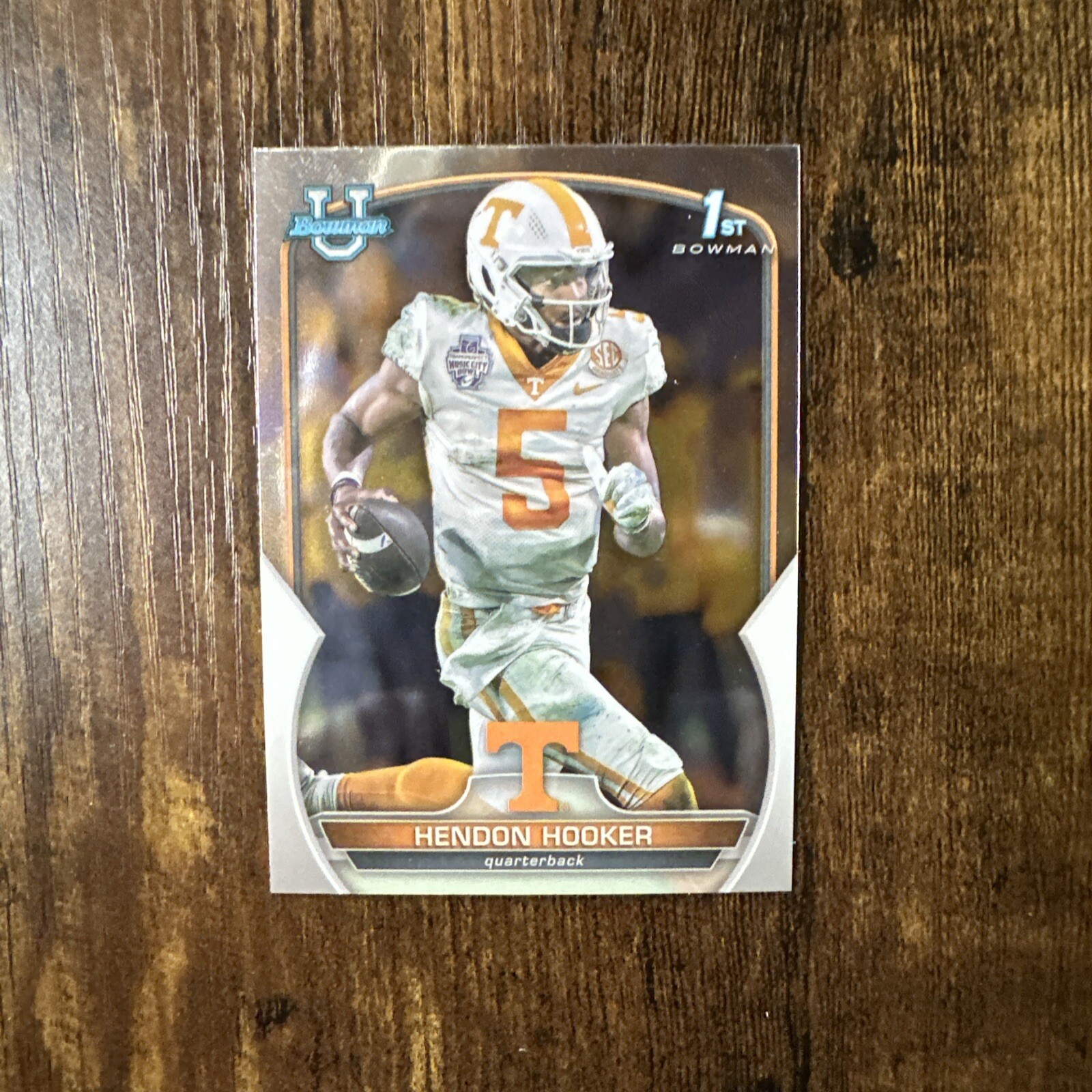 2022 Bowman University Chrome - Refractor #21 Hendon Hooker (RC)