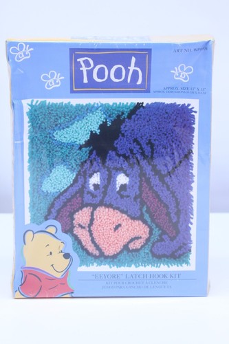 VTG Caron Latch Hook Pattern Kit WP0004 Eeyore Walt Disney NOS New Winnie Pooh - Picture 10 of 12