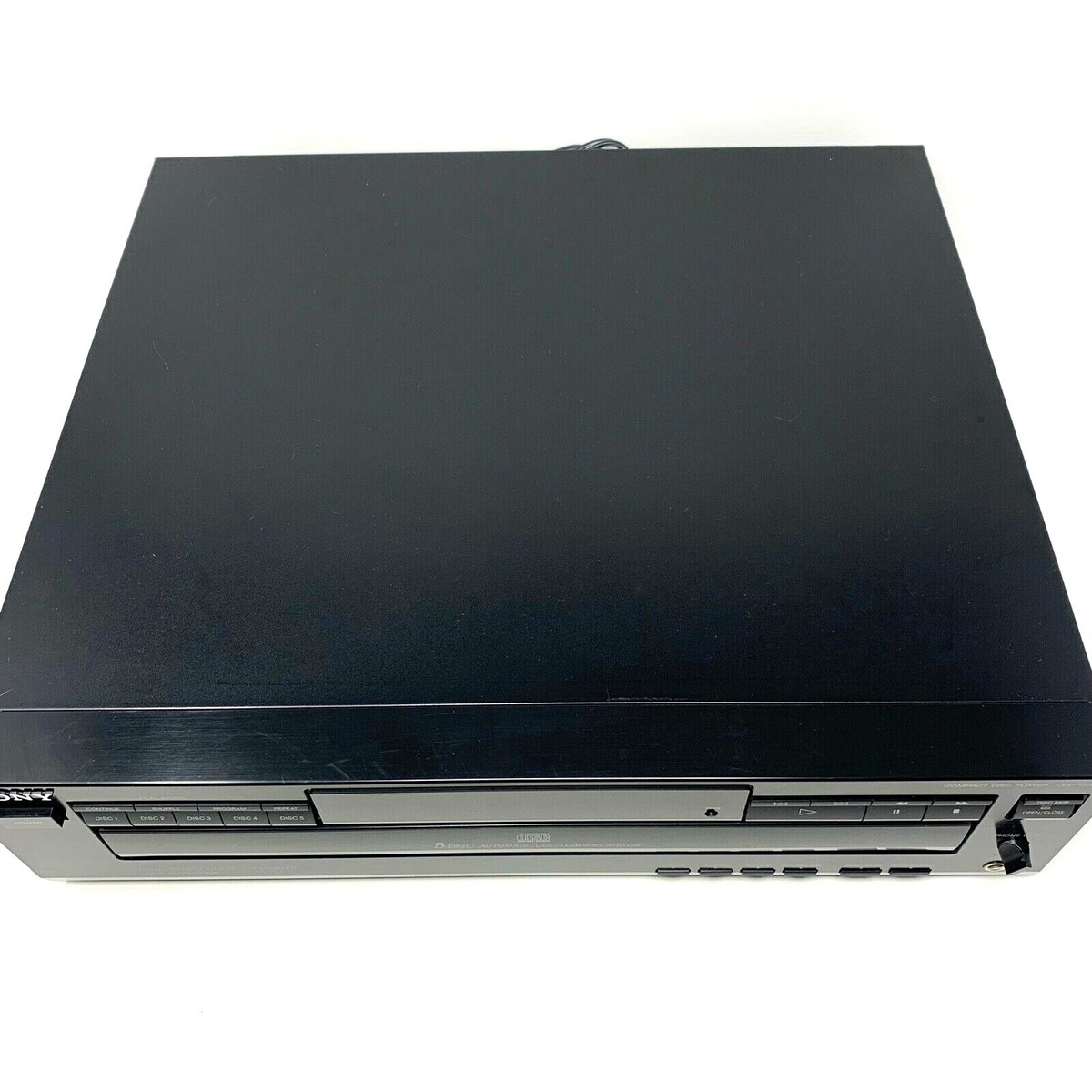 VINTAGE Sony CDP-C225 5-Disc Carousel System CD Player