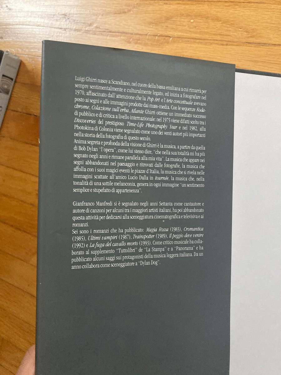 アート・デザイン・音楽 Luigi ghirri L luoghi della musica 1994 I luoghi della musica / Luigi Ghirri / 1994 Photobook HCDJ