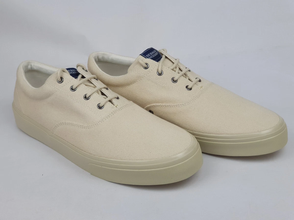 Sebago canvas best sale shoes