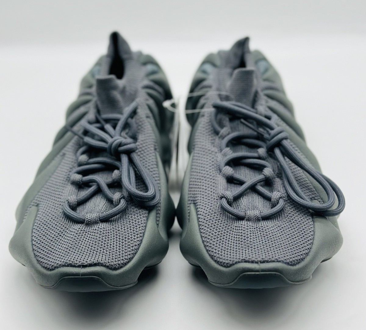 Yeezy 450 Carbon/Charcoal Athletic Sneaker YEEZY 450 “Cinder” On Foot main image 3