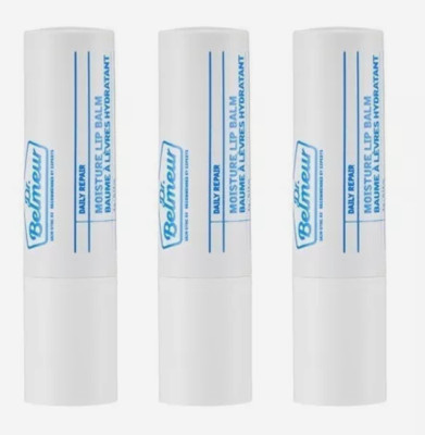THE FACE SHOP Dr.Belmeur Daily Repair Moisturizing Lip Balm 4g x 3ea - Dry Lip