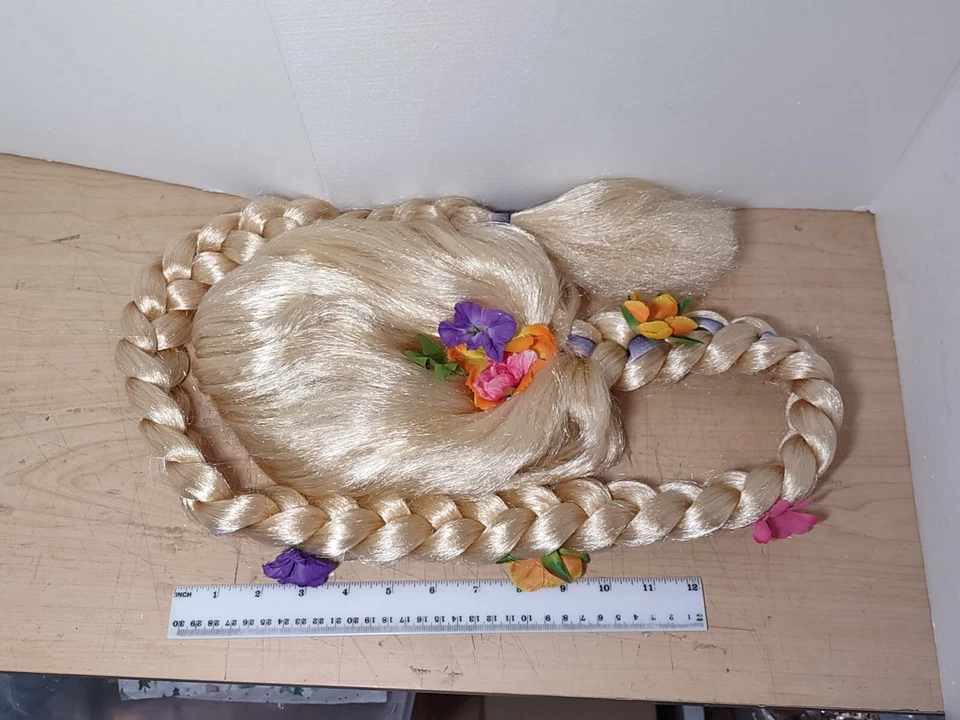 Princess Paradise блондинка с 47» коса с цветами - Изображение 2 из 4