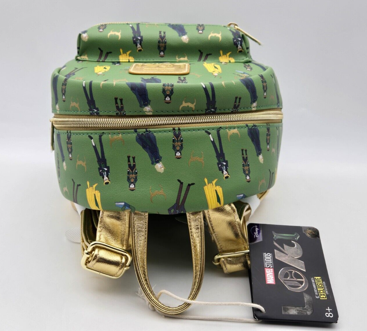 NEW Loungefly Disney Marvel Loki Multiverse Variants Mini Backpack Loungefly Loki Multiverse Variants Mini-Backpack NEW | eBay main image 3
