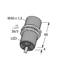 TURCK BI10-G30K-AN6X 46716 Inductive sensor NPN #