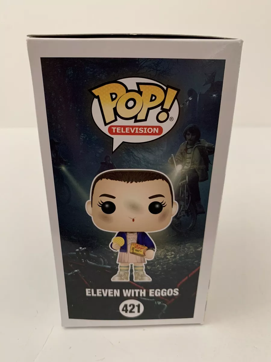 Funko POP! TV Stranger Things Eleven in Wig w/ Eggos Chase Variant Vinyl  Figure