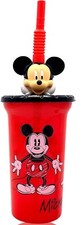 Mickey Mouse Buddy Sips Tumbler with Straw and 3D Character on Lid