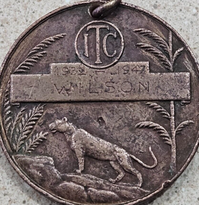 imperial tobacco company history 1932-1947 The Imperial Tobacco Company 15 Years Of Long Service 2 Inch  Medallion