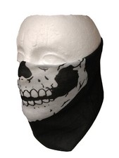 SKELETON SKULL FACE MASK MOTORCYCLE SCARF BIKER BANDANNA FACE PROTECTION NEW