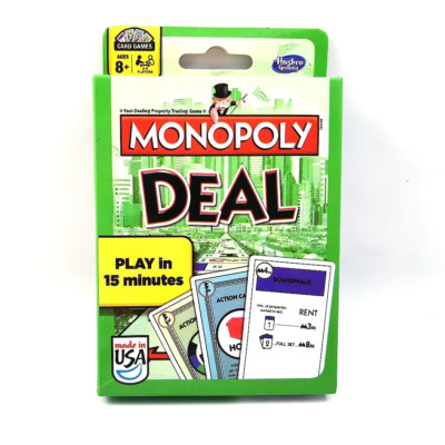 Hasbro Gaming Monopoly Deal Kartenspiel Familientreffen Freunde Party Brettspiel 