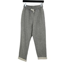 Zara Womens Size XS Gray Drawstring Waist Pull On Cuffed Joggers