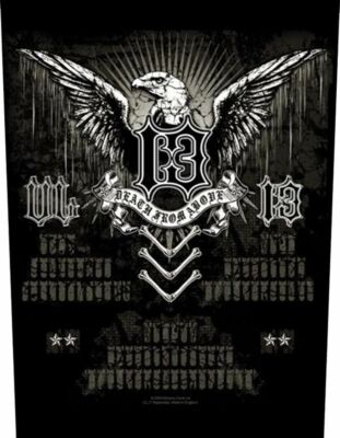 Alchemy Ul13 Death From Above Rückenaufnäher Backpatch Gothic Sammlung